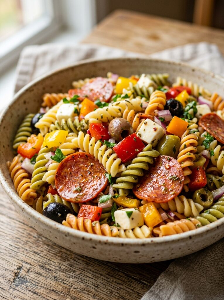 Classic Italian Pasta Salad Pepperoni 12 Classic Italian Pasta Salad Pepp… 202606091718