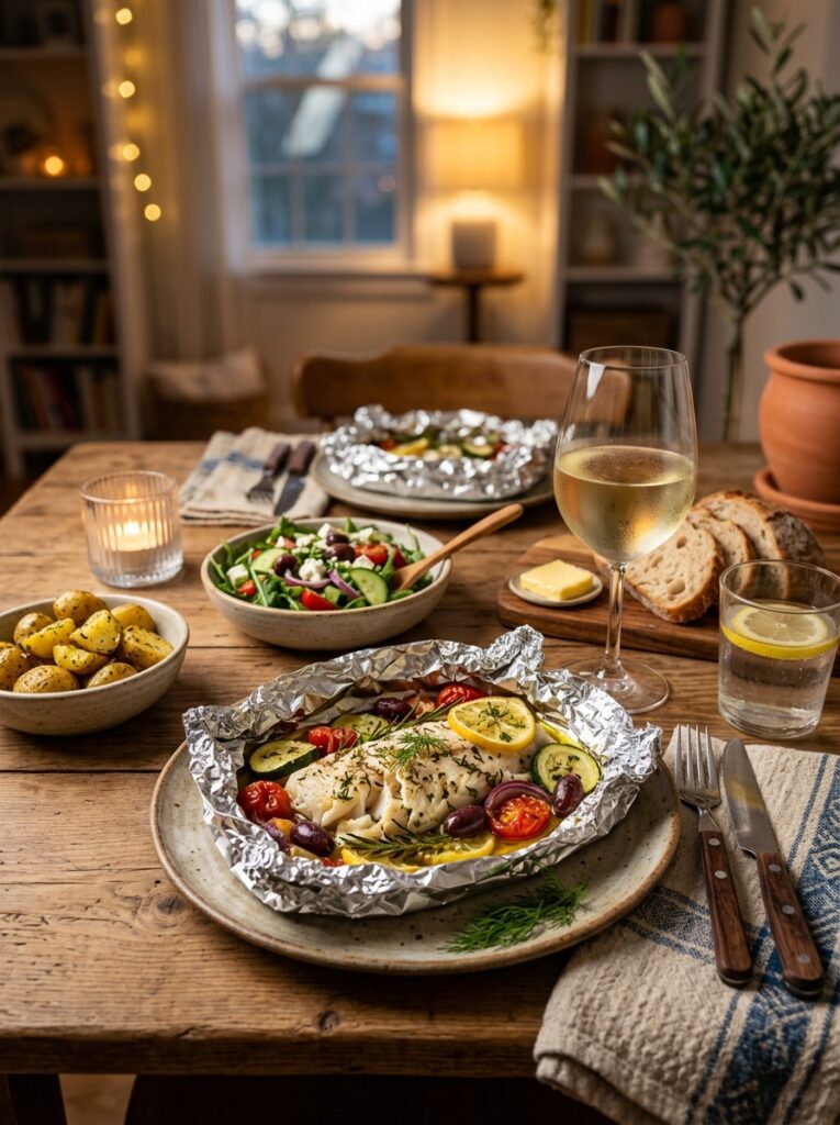 Mediterranean Cod Foil Packets with Zucchini and Tomatoes Recipe 15 Cod foil packets with zucchini 202605101318 1