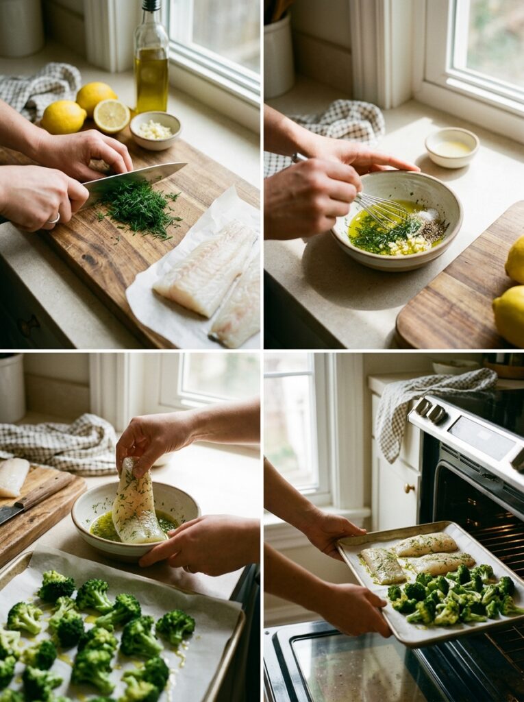 Mediterranean Lemon Dill Cod with Roasted Broccoli Recipe: A Fresh and Flavorful Dinner 14 Cod with roasted broccoli recipe 202605142300