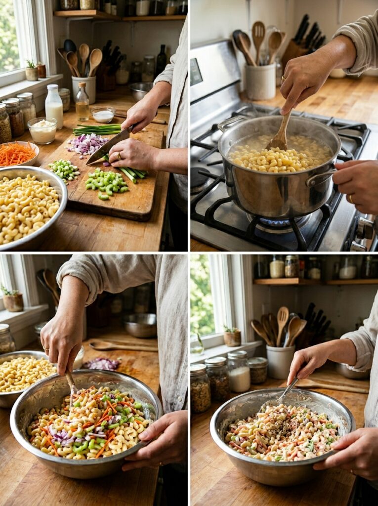 Cooking Hawaiian macaroni salad … 202606031806