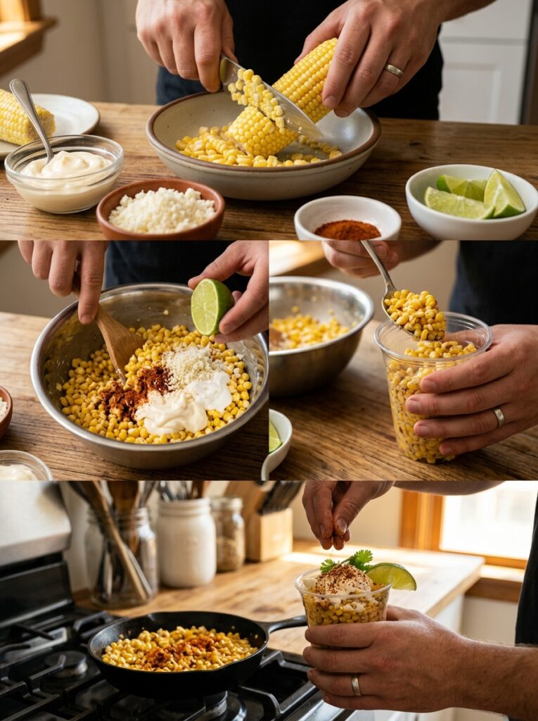 Mexican street corn elote cup 14 Cooking Mexican street corn elote 202606121439