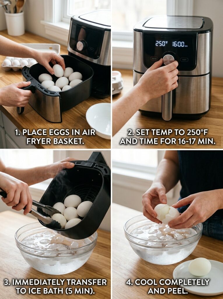 Air fryer hard boiled eggs 14 Cooking air fryer hard boiled 202606102035
