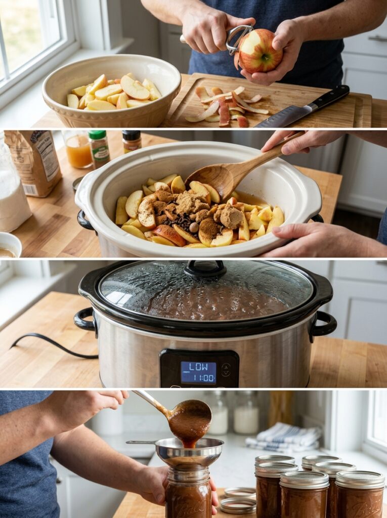 Slow Cooker Apple Butter: Easy Homemade Recipe Guide 14 Cooking apple butter step by step 202606071840