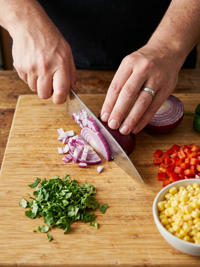 Mexican Style Chorizo Corn Pasta Salad 14 Cooking chorizo corn pasta salad 202606051742