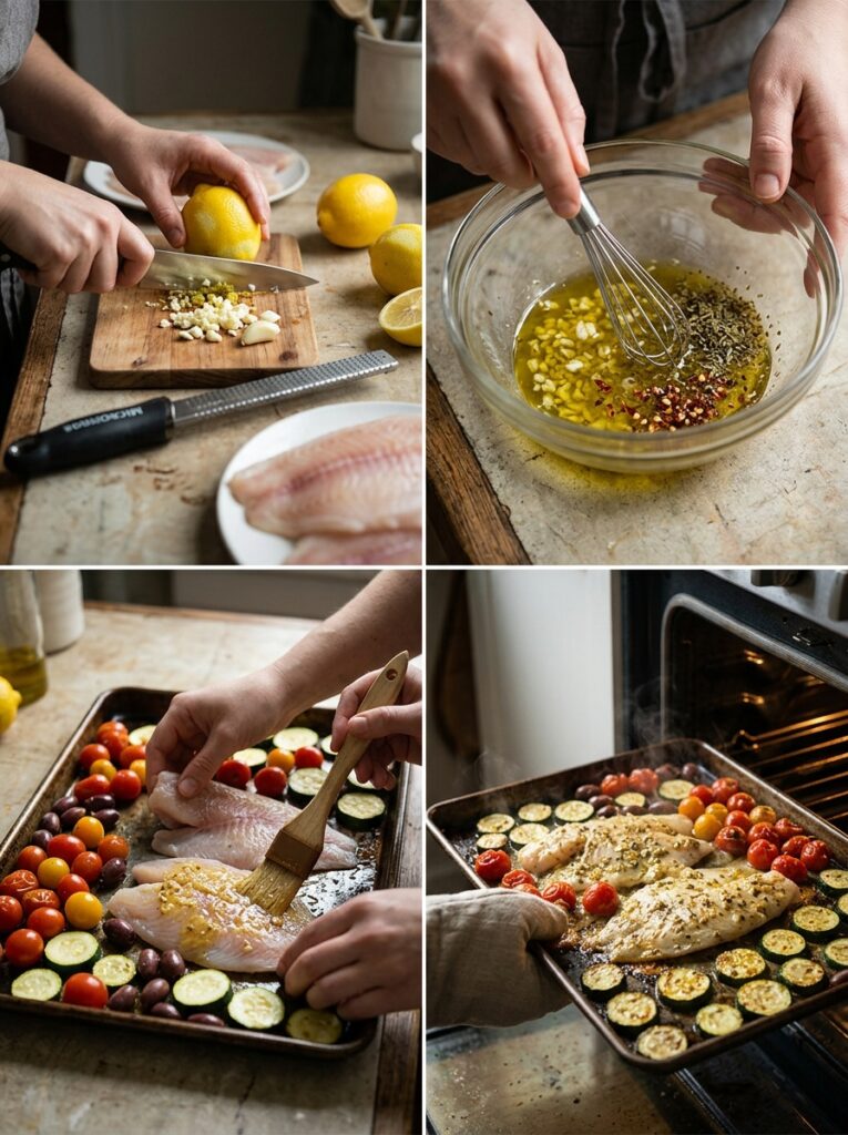 Easy Mediterranean Garlic Lemon Tilapia Sheet Pan Recipe 11 Cooking garlic lemon tilapia recipe 202605141127