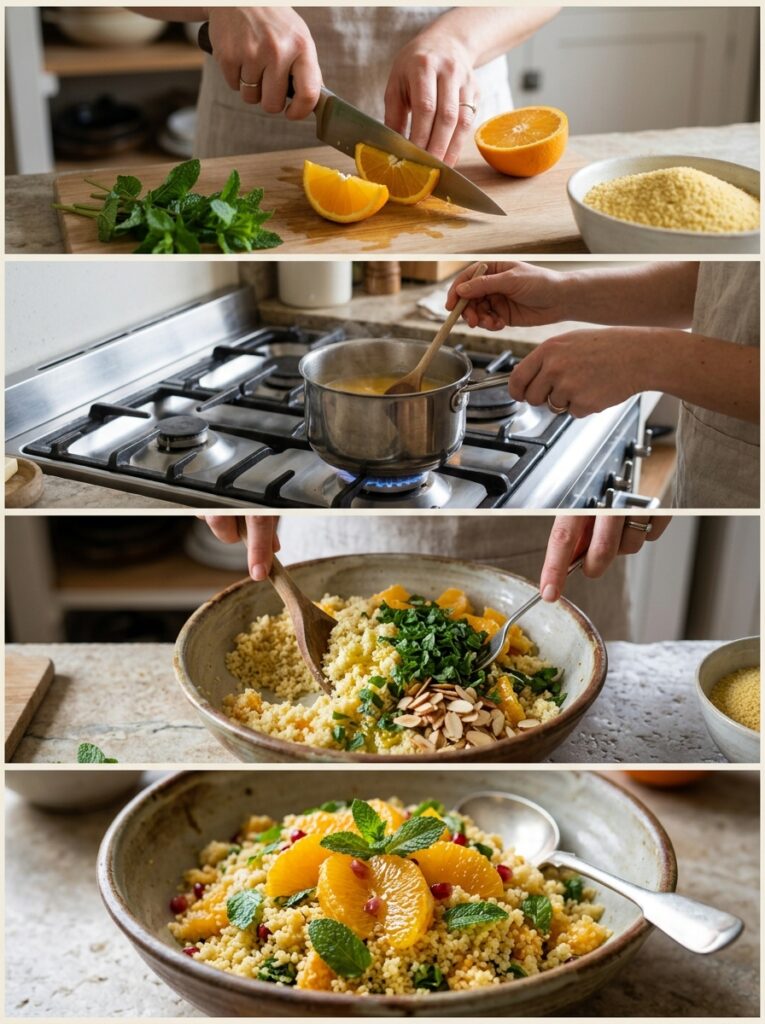 Mediterranean Breakfast Couscous Salad with Oranges and Mint Recipe 14 Cooking mediterranean breakfast … 202605311541
