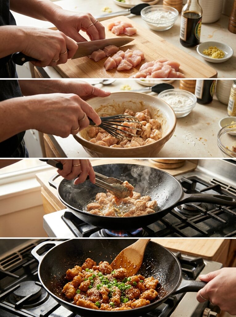 Sesame chicken recipe better than takeout 14 Cooking sesame chicken recipe st… 202606111743