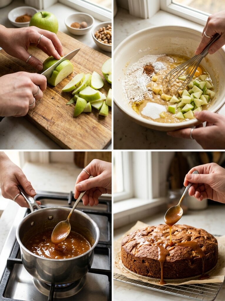 Spiced Apple Cake with Caramel Drizzle: The Ultimate Homemade Dessert 14 Cooking spiced apple cake caramel 202606071906