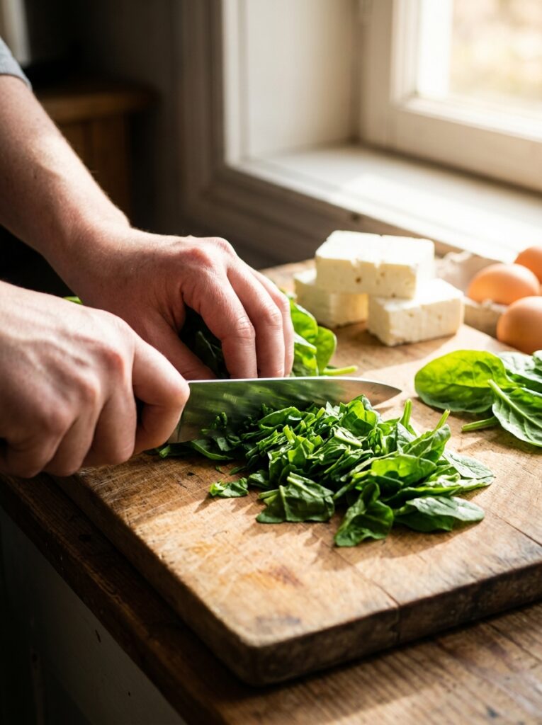 Mediterranean spinach feta breakfast croissants recipe 14 Cooking spinach feta croissants … 202605121542