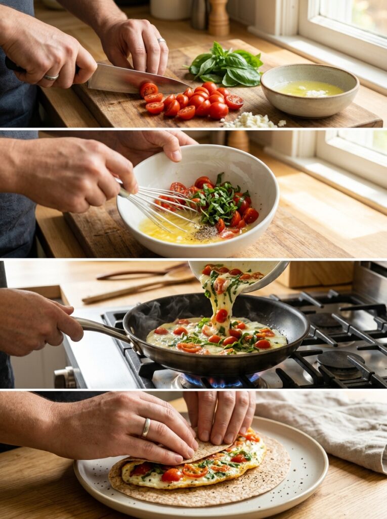 Cooking tomato basil egg white 202605311615