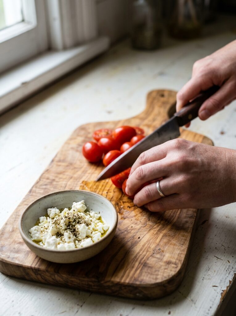 Cooking tomato feta breakfast ga… 202605081215