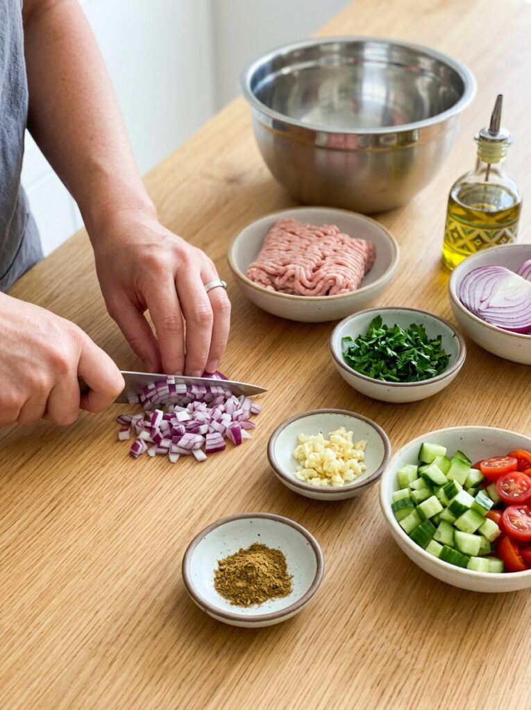 Mediterranean Grilled Turkey Kofta Bowls with Cucumber Salad Recipe 14 Cooking turkey kofta bowls recipe 202605091839