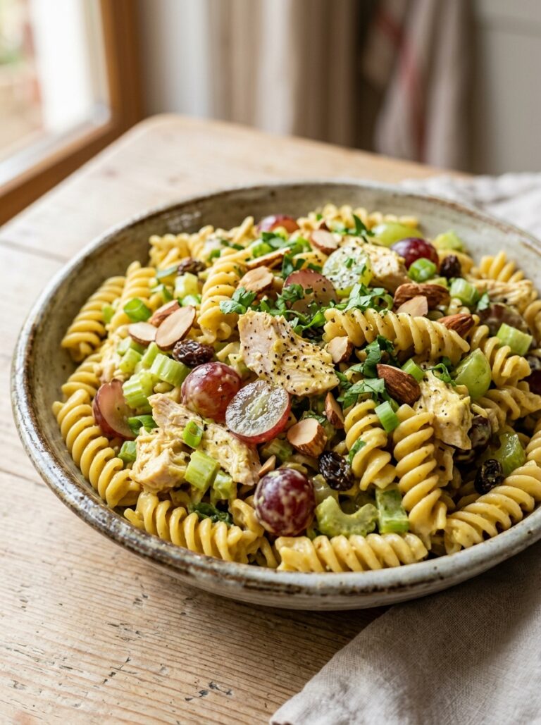 Creamy Curry Chicken Grape Pasta Salad 17 Creamy chicken grape pasta salad 202606041648
