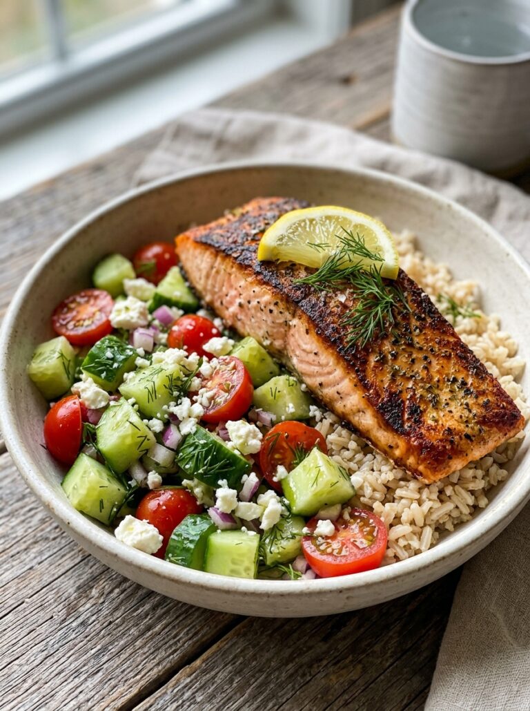 Crispy salmon bowls recipe 202606021838