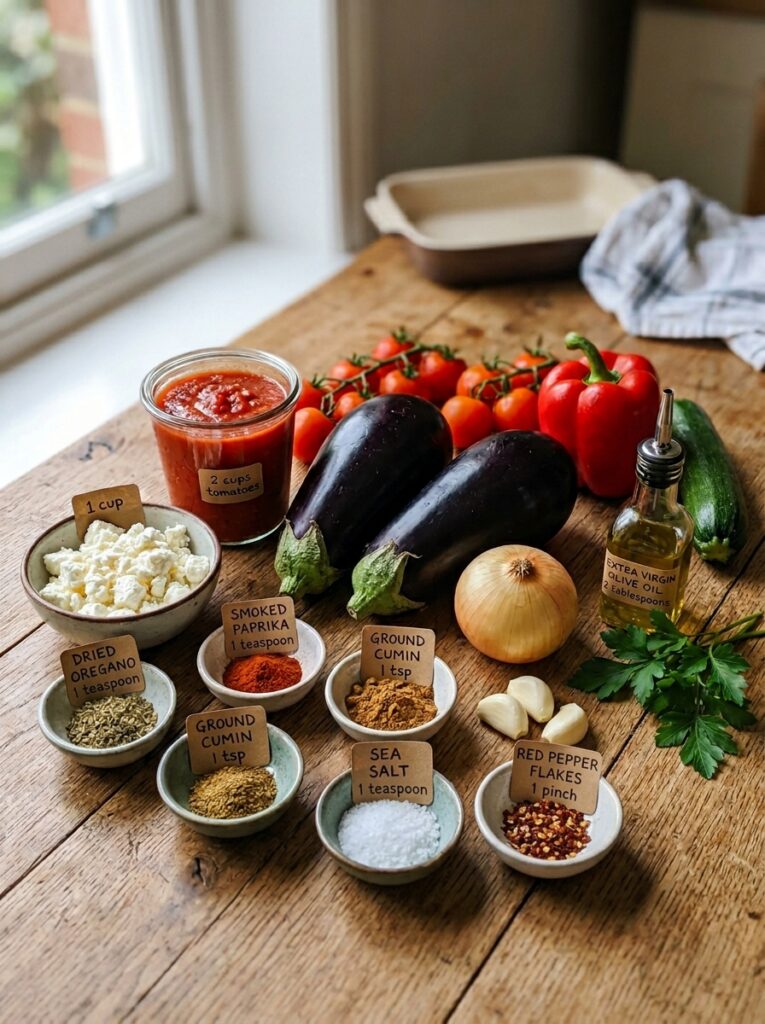 easy mediterranean eggplant feta bake for beginners recipe 13 Eggplant feta bake ingredients a… 202605042227