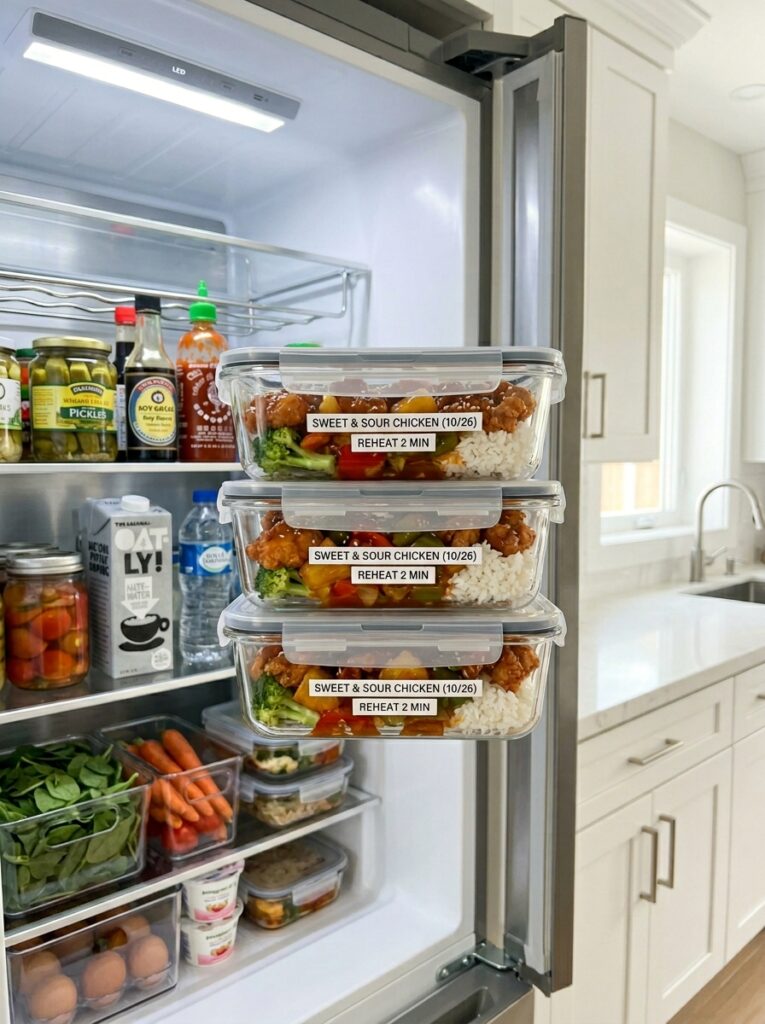Sweet and Sour Chicken Breast Crispy 16 Food storage containers chicken … 202606111713