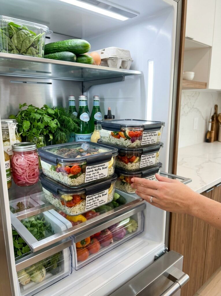 Food storage containers lamb kofta 202605032205