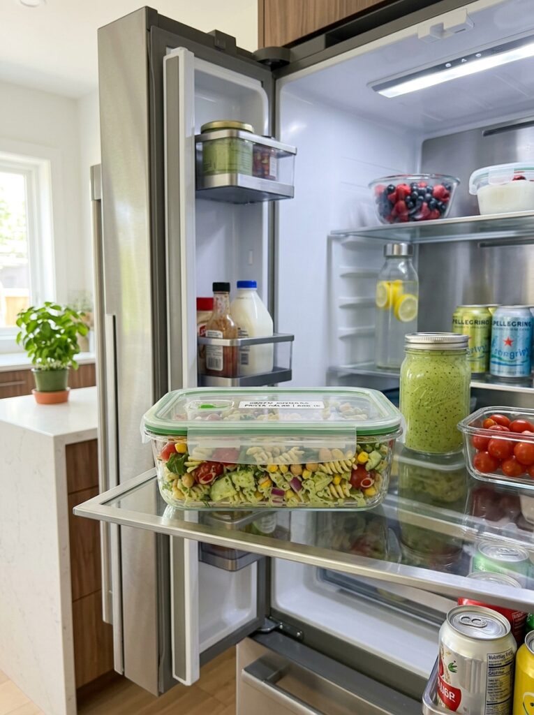 Green goddess dressing summer pasta salad 16 Food storage containers summer s… 202606041748