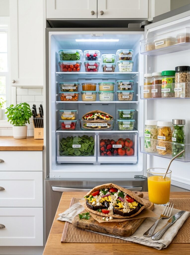 Food storage containers with mediterranean 202605221910