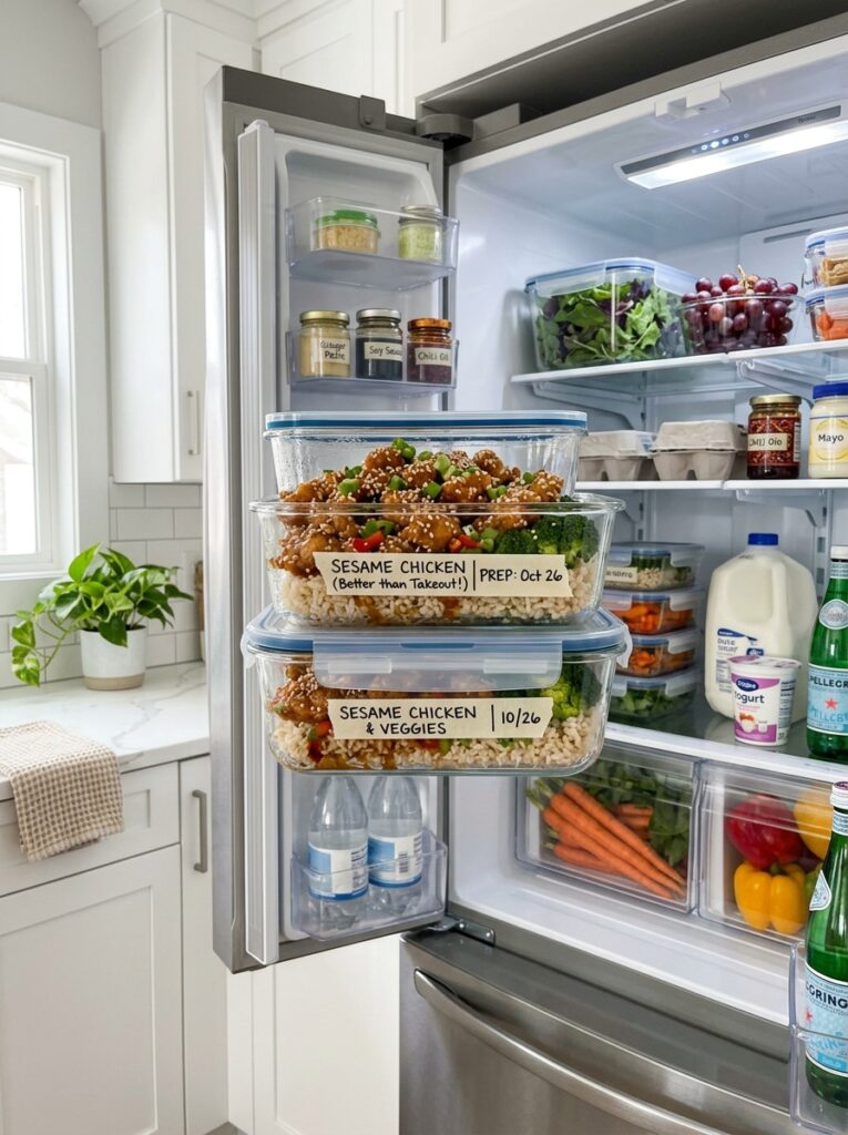 Sesame chicken recipe better than takeout 16 Food storage containers with recipe 202606111743