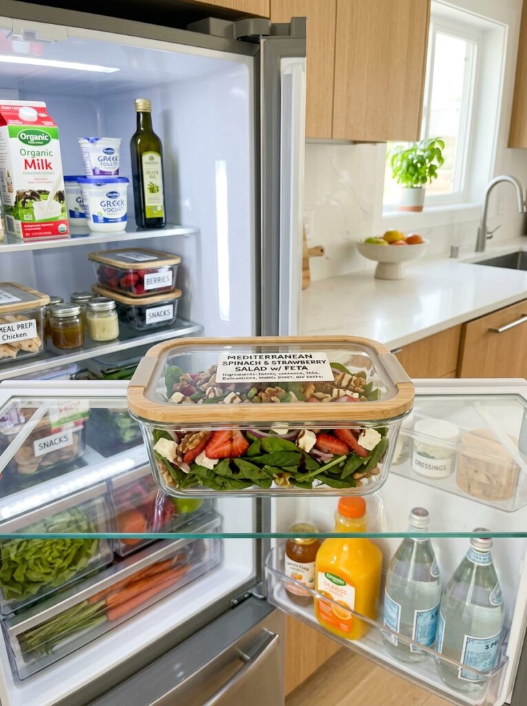 Food storage containers with salad 202605021640