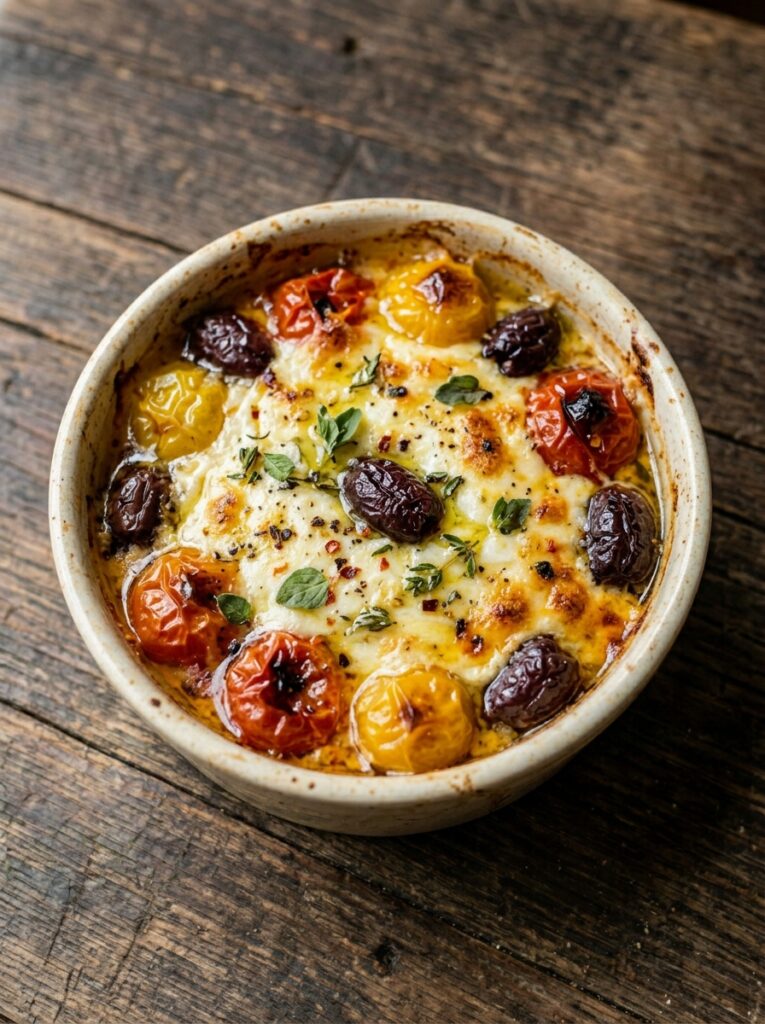 Goat cheese dip with tomatoes 202605042200