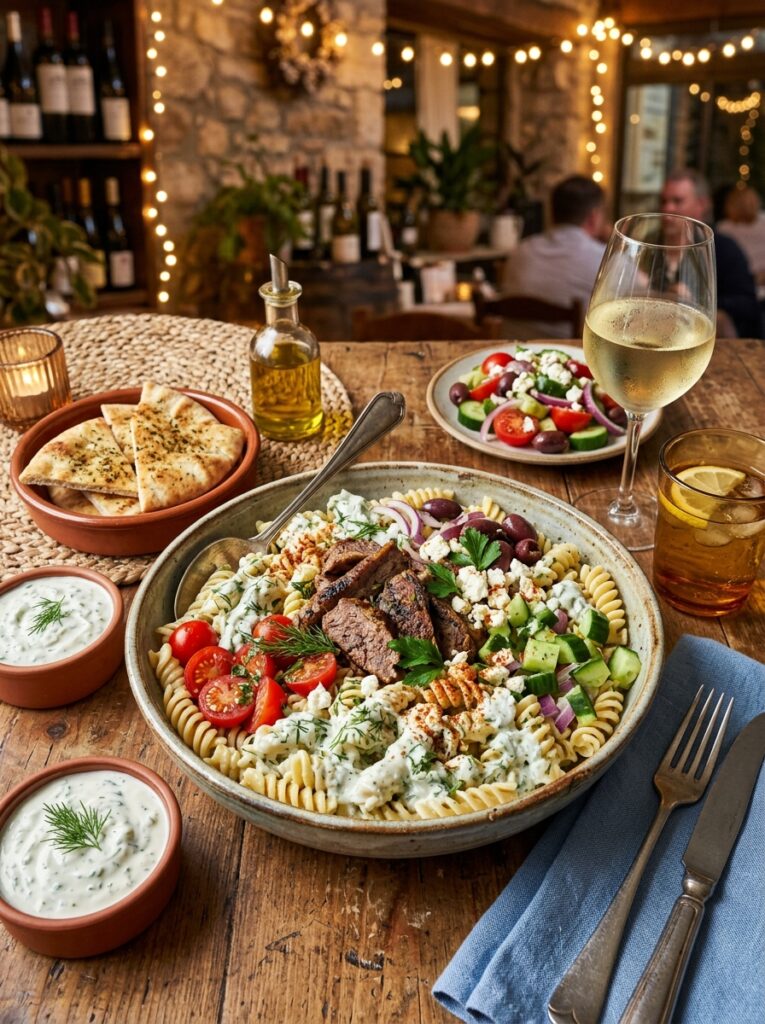 Creamy Tzatziki Dressing Gyro Pasta Salad: A Delicious and Healthy Recipe 15 Gyro pasta salad side dishes 202606062017