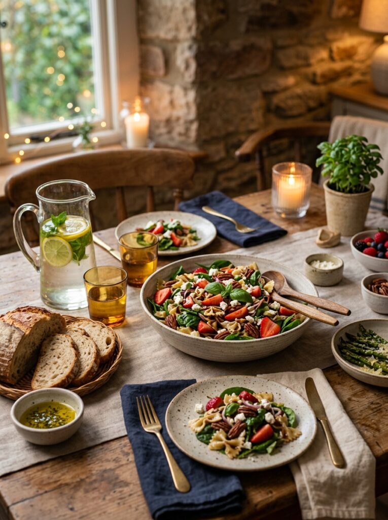 Honey Balsamic Strawberry Spinach Pasta Salad 15 Honey balsamic strawberry spinac… 202606051728