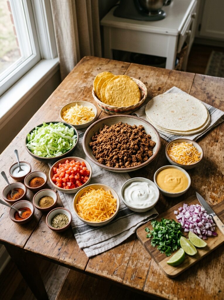 Homemade crunchwrap supreme taco bell 13 Ingredients for Homemade crunchw… 202606121434