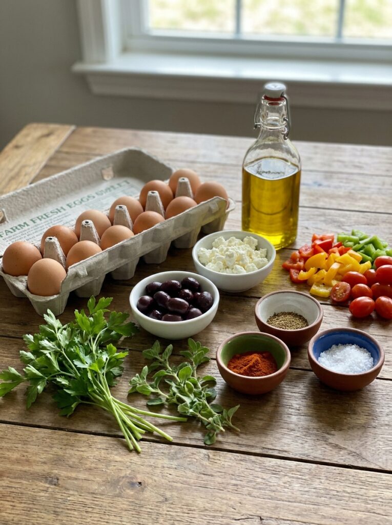 Ingredients for Mediterranean om… 202605132353