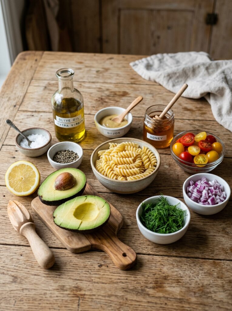 Honey Mustard Avocado Pasta Salad: The Ultimate Creamy Summer Dish 13 Ingredients for Pasta Salad 202606031813