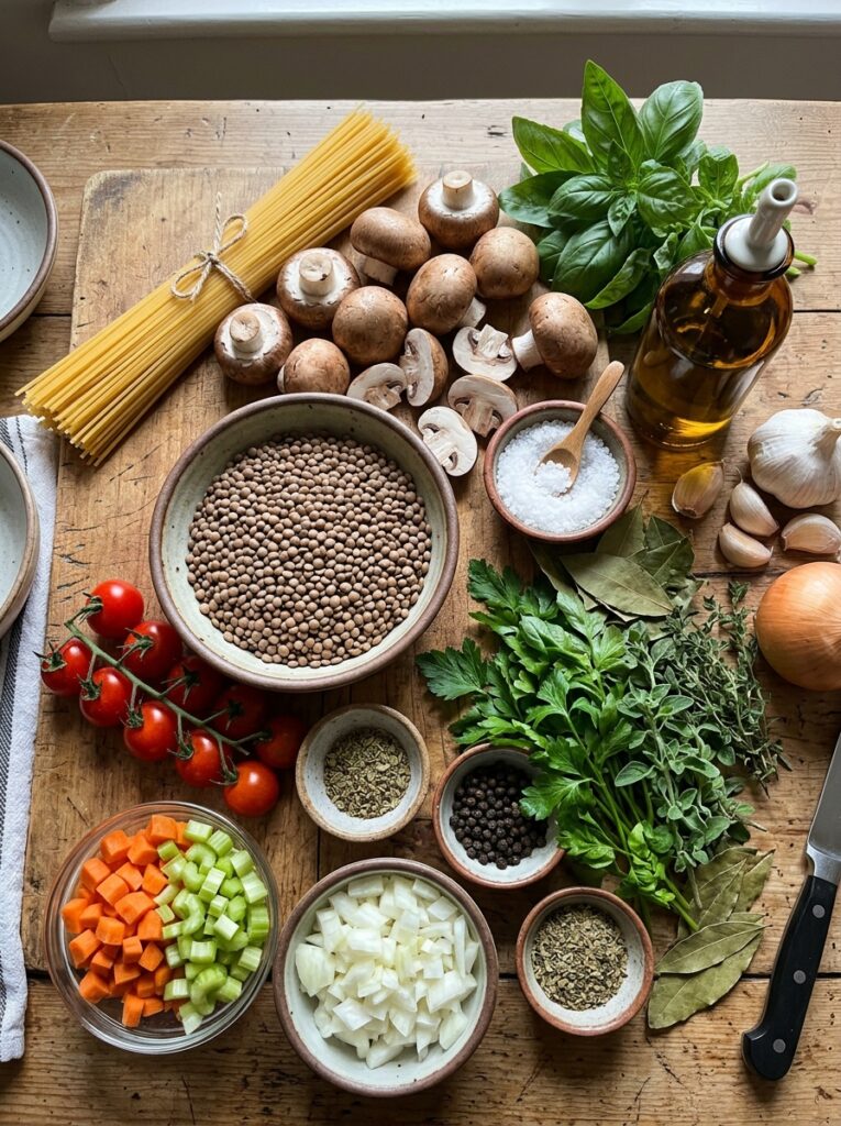 Ingredients for bolognese pasta … 202606021856