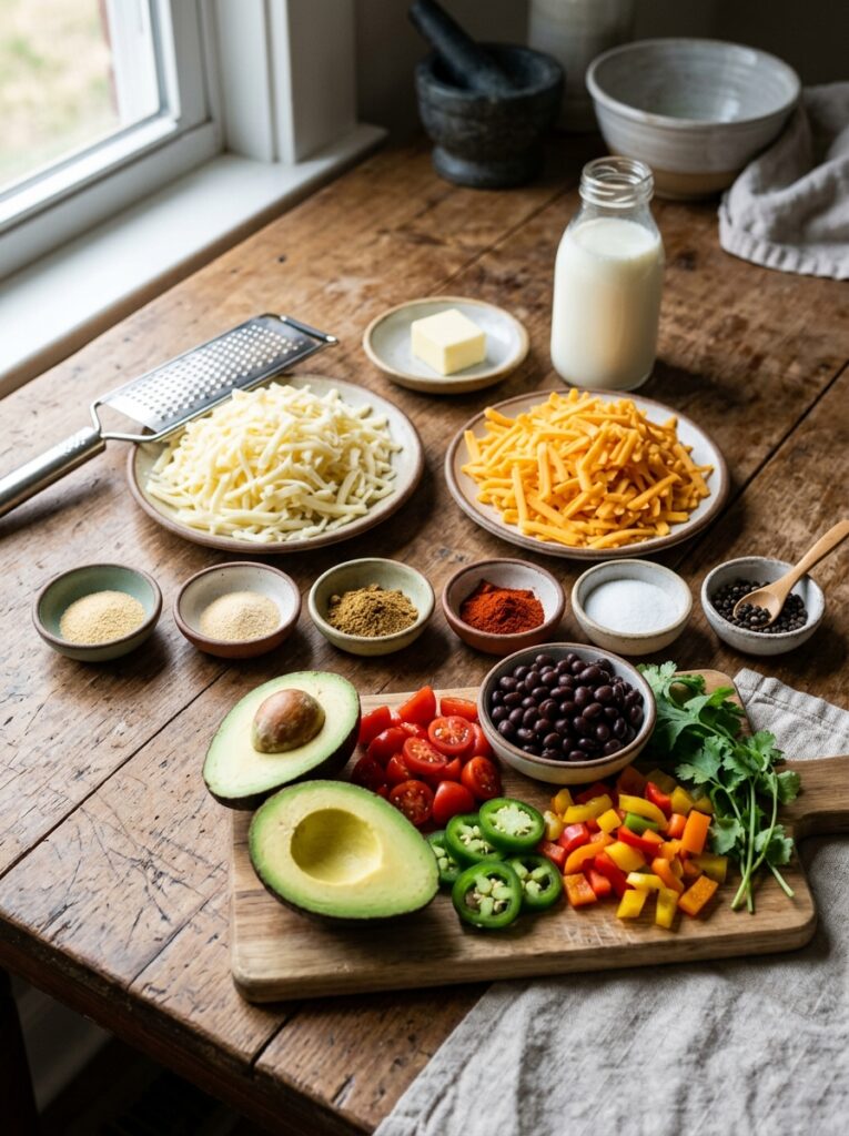 Cheesy Loaded Nachos Cheese Sauce Recipe 13 Ingredients for cheesy nachos ar… 202606121451