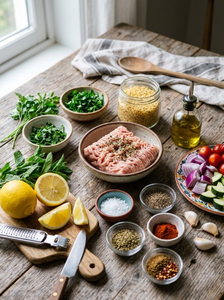 Ingredients for chicken meatball… 202605062209 1