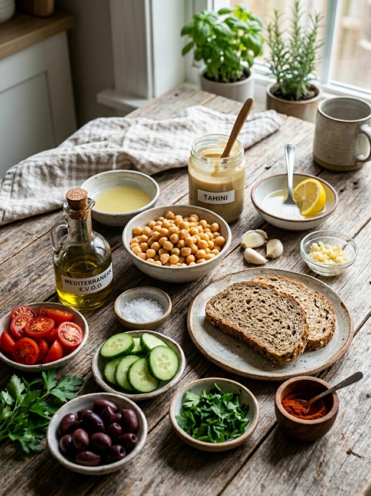 Beginner Mediterranean Chickpea Hummus Toast Recipe: A Simple Guide to a Delicious, Healthy Meal 13 Ingredients for hummus toast recipe 202605142228