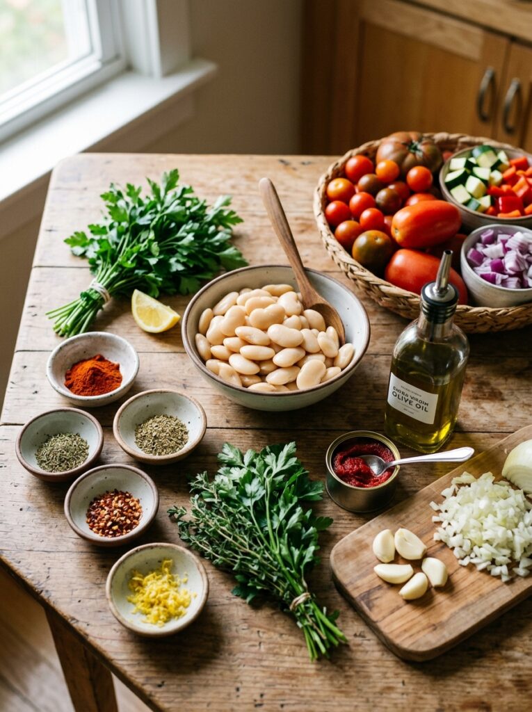 Ingredients for tomato butter be… 202605221854