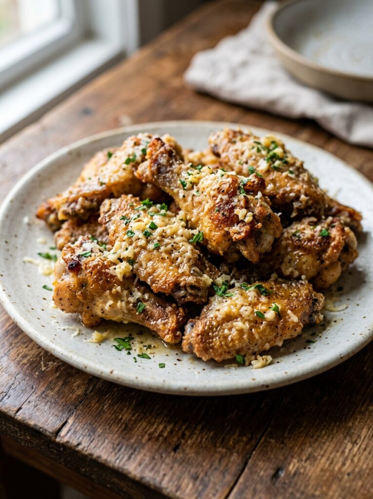 Keto Garlic Parmesan Chicken Wings 12 Keto Garlic Parmesan Chicken Wings 202606081736