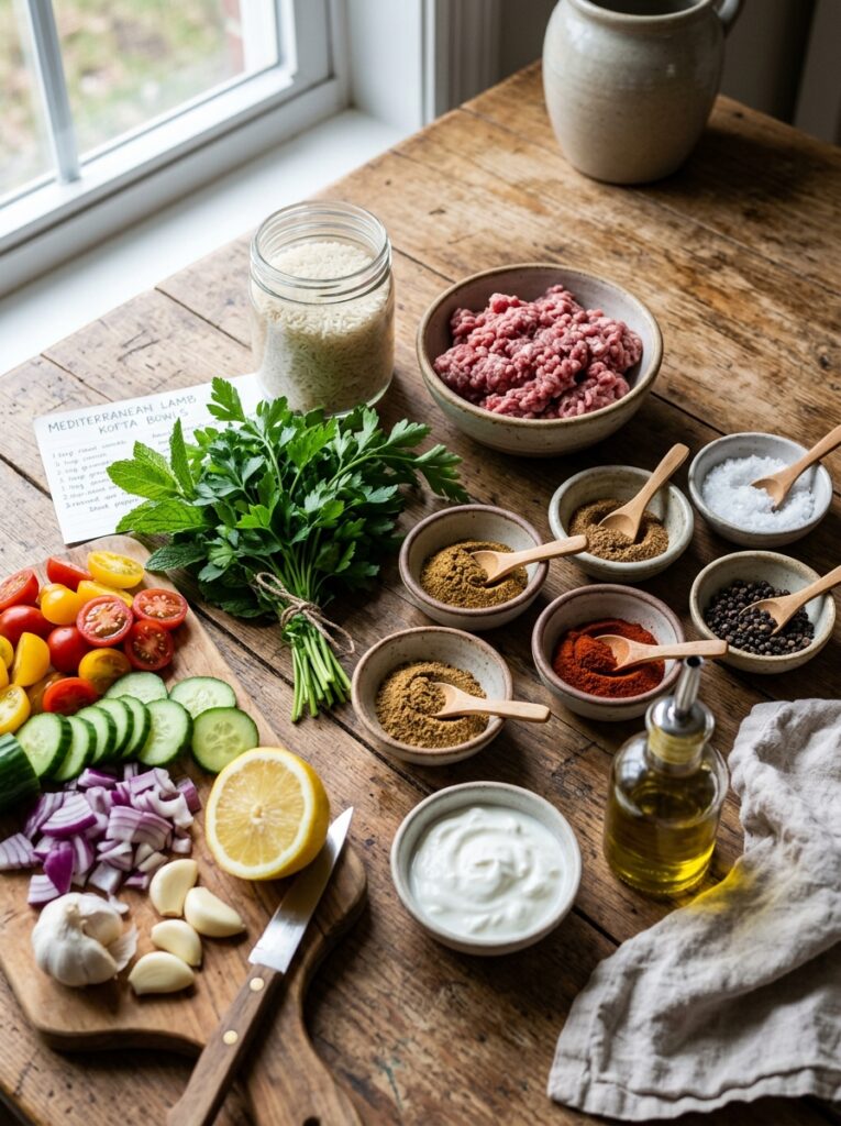 Lamb kofta bowls ingredients arr… 202605032207