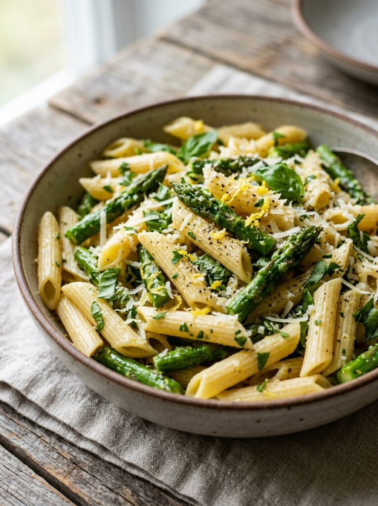 Zesty Lemon Parmesan Asparagus Pasta Salad: The Ultimate Fresh and Flavorful Summer Dish 1 Lemon parmesan asparagus pasta s… 202606051708