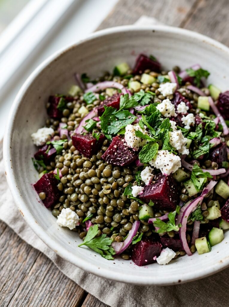 mediterranean lentil beet goat cheese salad recipe 12 Lentil beet goat cheese salad 202605231454