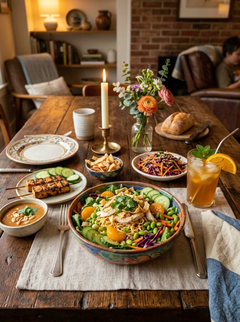 Mandarin Orange Ginger Chicken Noodle Salad 15 Mandarin orange ginger chicken s… 202606051717