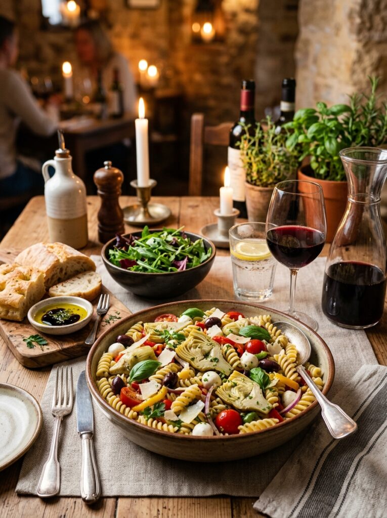 Marinated Artichoke Pasta Salad … 202606041738
