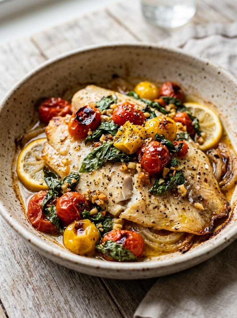 Mediterranean Baked Tilapia with Tomato Basil Topping Recipe 17 Mediterranean baked tilapia recipe 202605291530