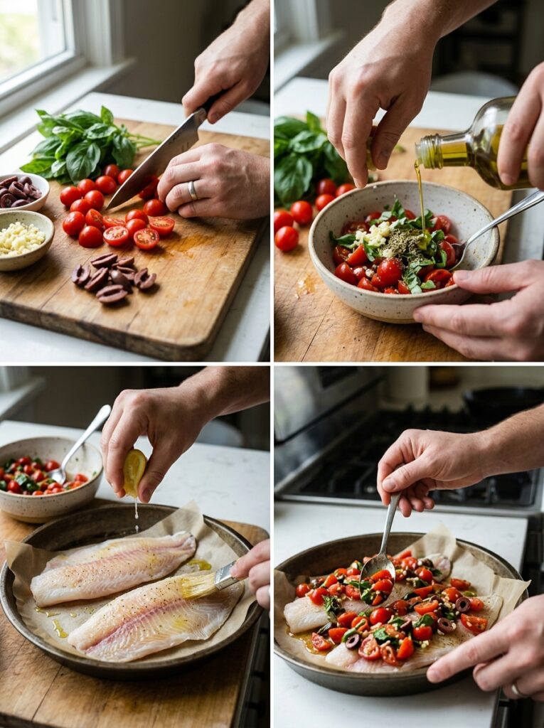 Mediterranean Baked Tilapia with Tomato Basil Topping Recipe 14 Mediterranean baked tilapia recipe 202605291531