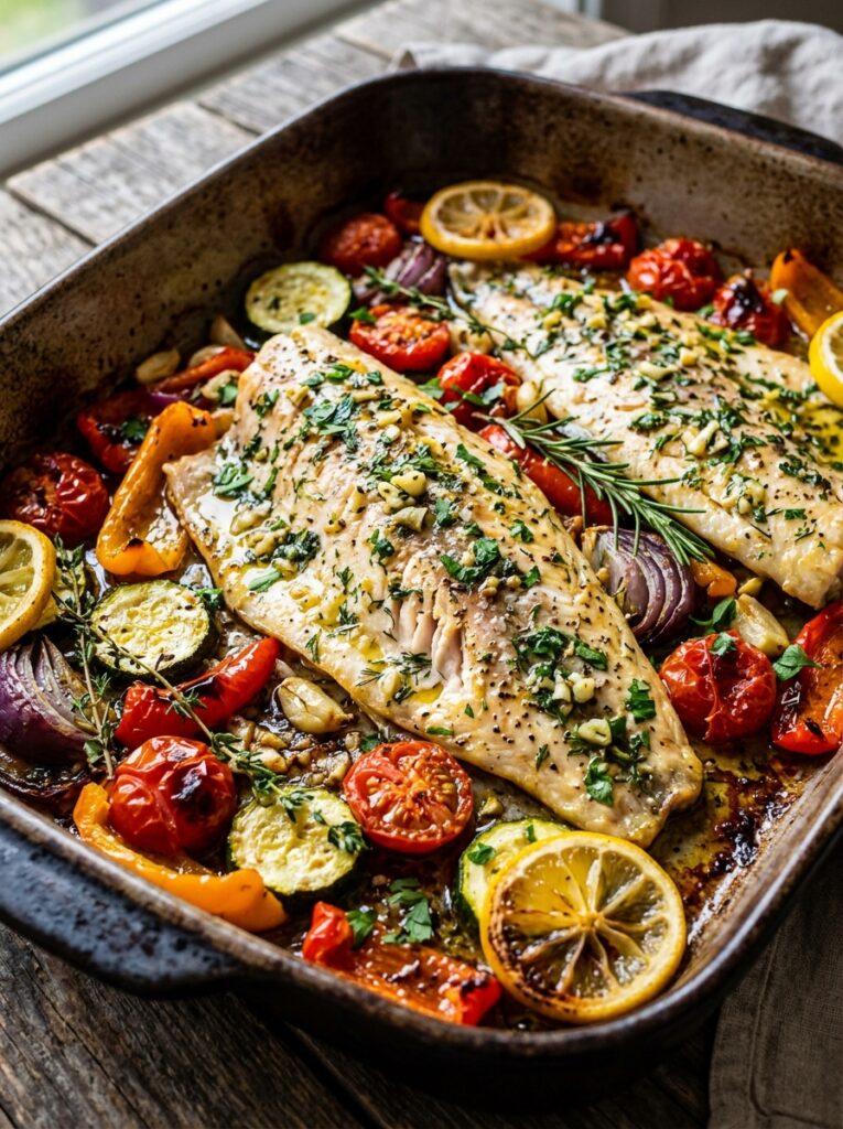 Mediterranean baked trout recipe 202605052018