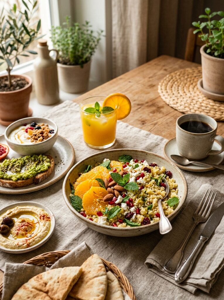 Mediterranean Breakfast Couscous Salad with Oranges and Mint Recipe 15 Mediterranean breakfast couscous… 202605311541 1