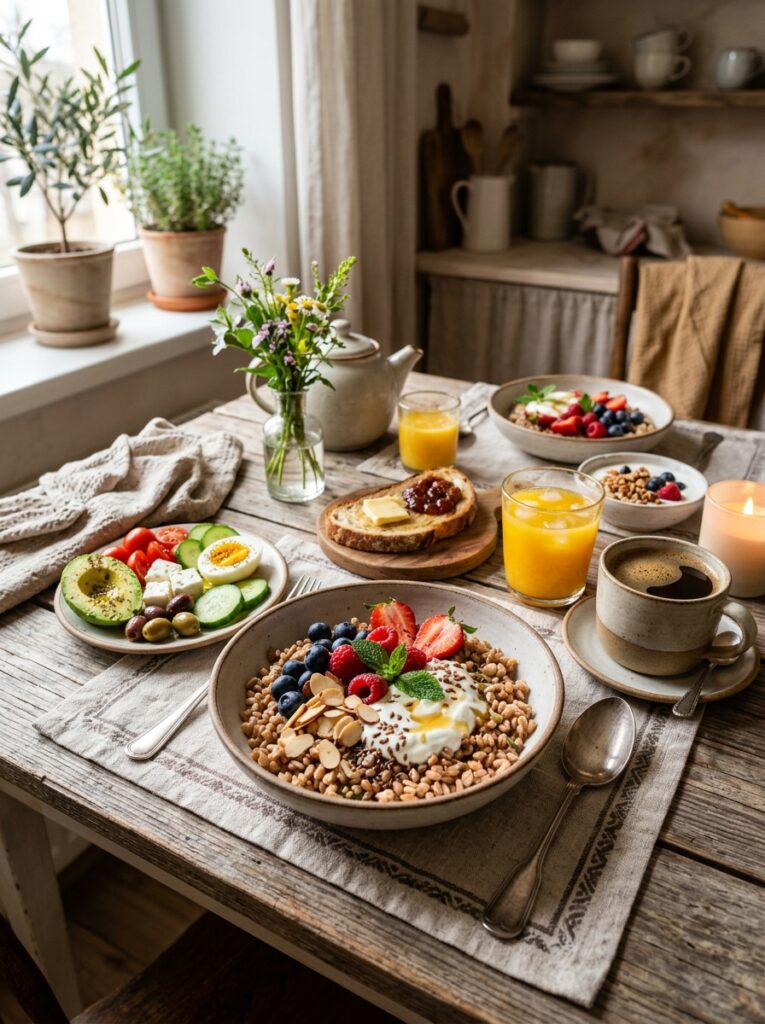 Mediterranean breakfast farro bowl 202605082001 1
