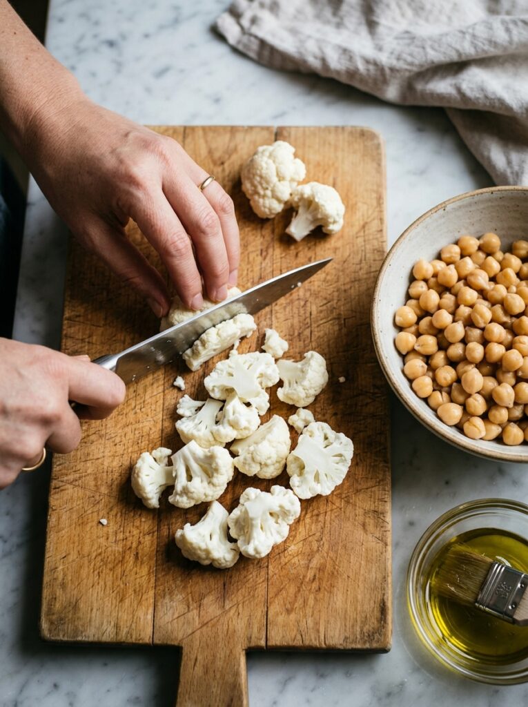 Mediterranean Roasted Cauliflower and Chickpea Dinner Bowls Recipe 3 Mediterranean cauliflower chickp… 202605051958 1