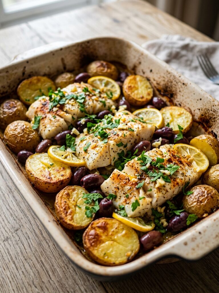 mediterranean cod and potato tray bake with olives recipe 17 Mediterranean cod potato tray bake 202606021928