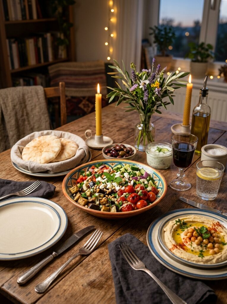 Mediterranean Roasted Eggplant Tomato Salad Recipe 15 Mediterranean eggplant tomato salad 202605042218